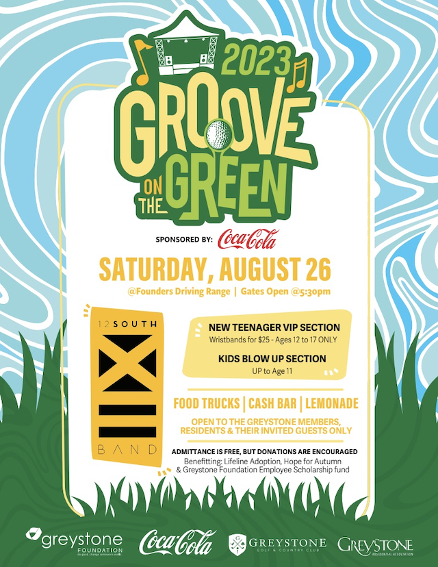 2023 Groove on the Green presented by Coca-Cola United featuring 12 South Band